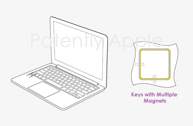 Apple ha brevettato una tastiera regolabile dinamicamente