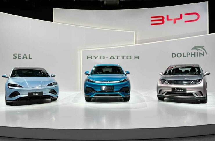 BYD debutta sul mercato giapponese dei veicoli elettrici