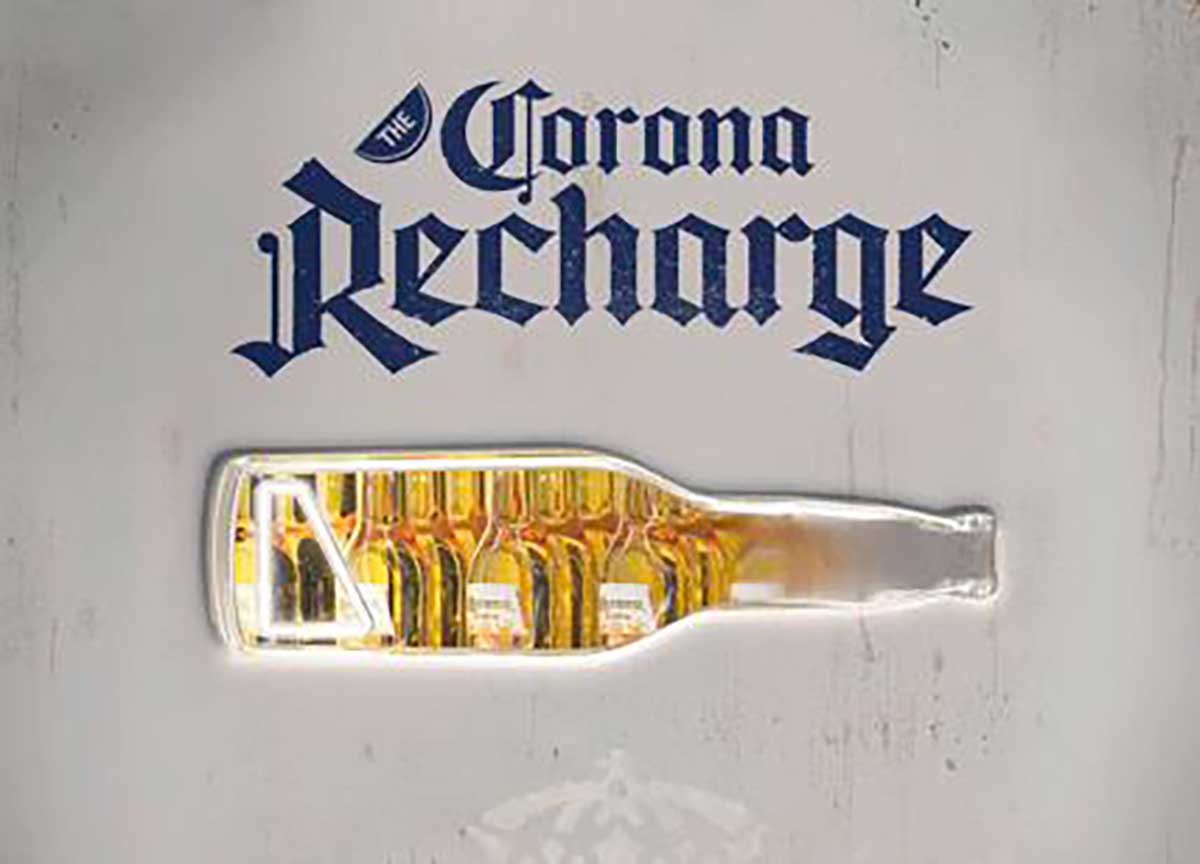 Corona, una birra gratis con il telefono scarico