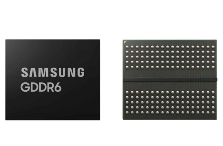 Samsung ha creato DRAM GDDR6 da 24Gbps per le schede video
