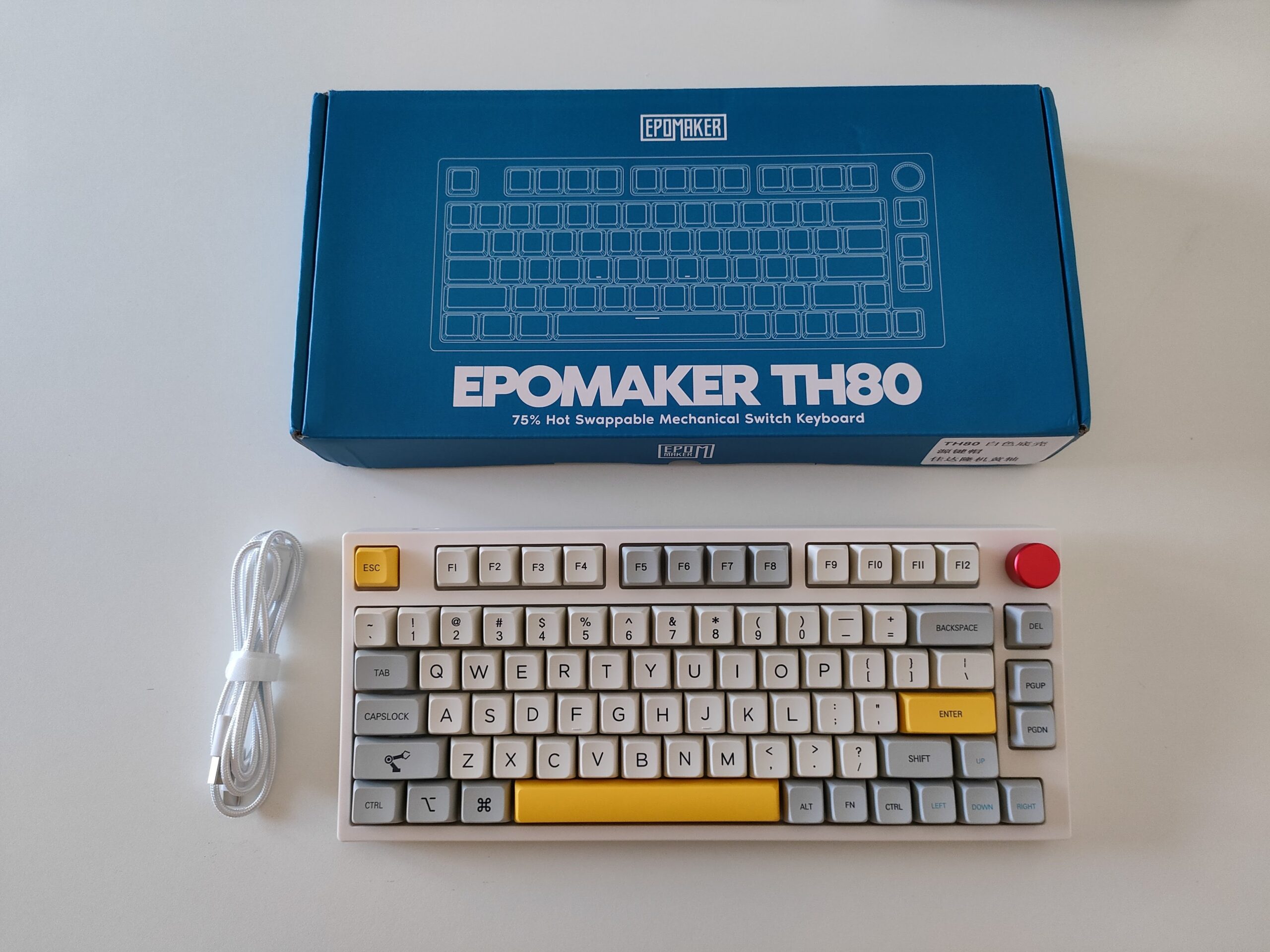 Recensione Epomaker TH80, la miglior tastiera meccanica economica?