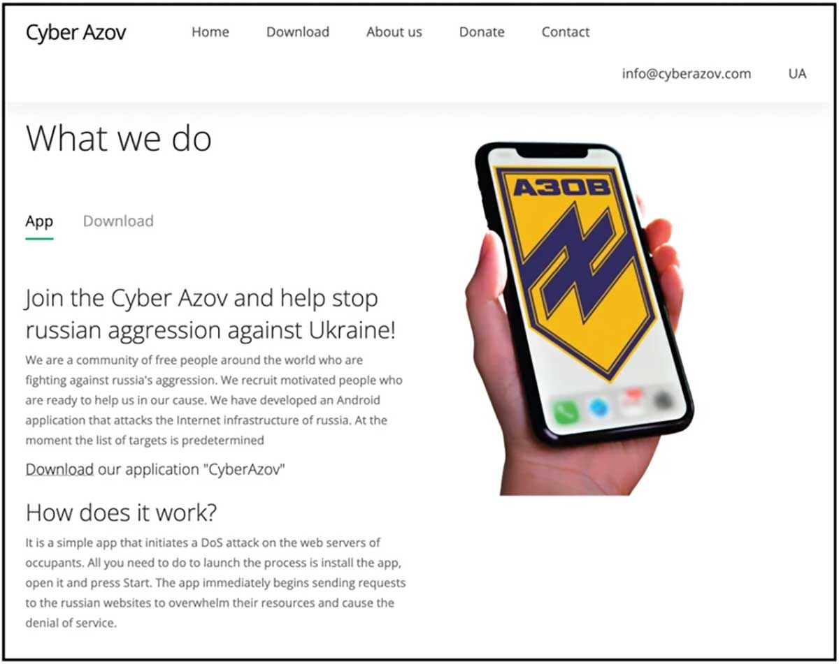 Russi diffondono app-cavallo di troia per contrastare gli hacker ucraini