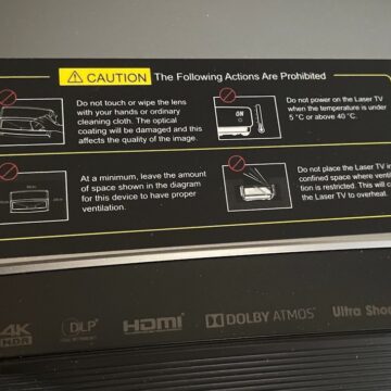Recensione Proiettore e schermo Hisense 88L5VG, la Laser TV servita a casa