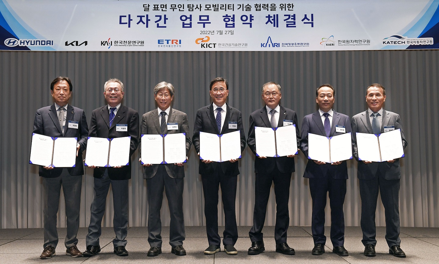 Hyundai e Kia, accordo per la mobilità di esplorazione della superficie lunare