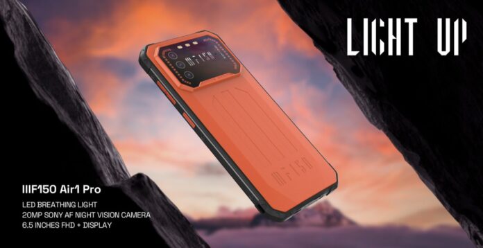 IIIF150 Air1 Pro, il rugged sottile con doppio LED a 203 euro