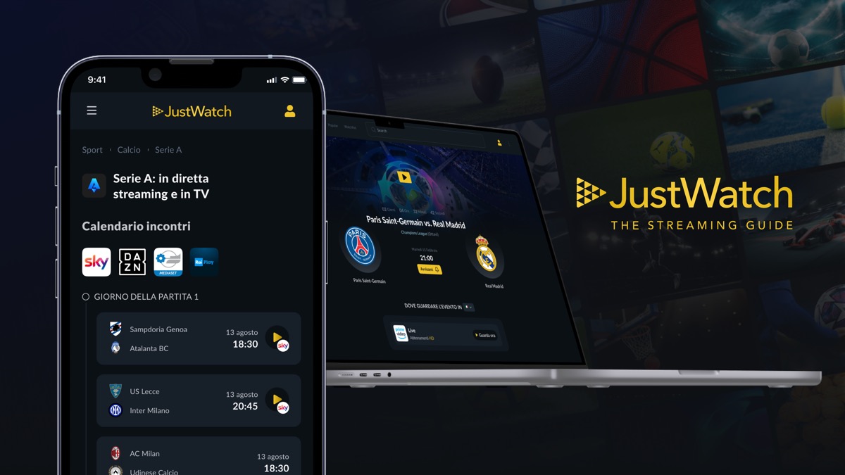 Dove guardare le partite Serie A, Champions League e campionati esteri