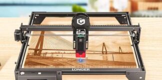 L’incisore Laser RAY5 10W con doppio sconto a 429 dollari
