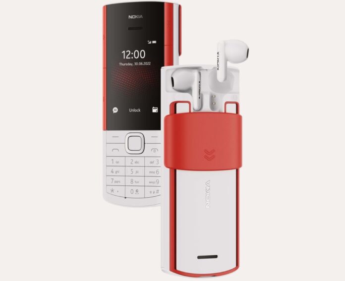HMD Nokia 5710 XpressAudio ricarica gli auricolari