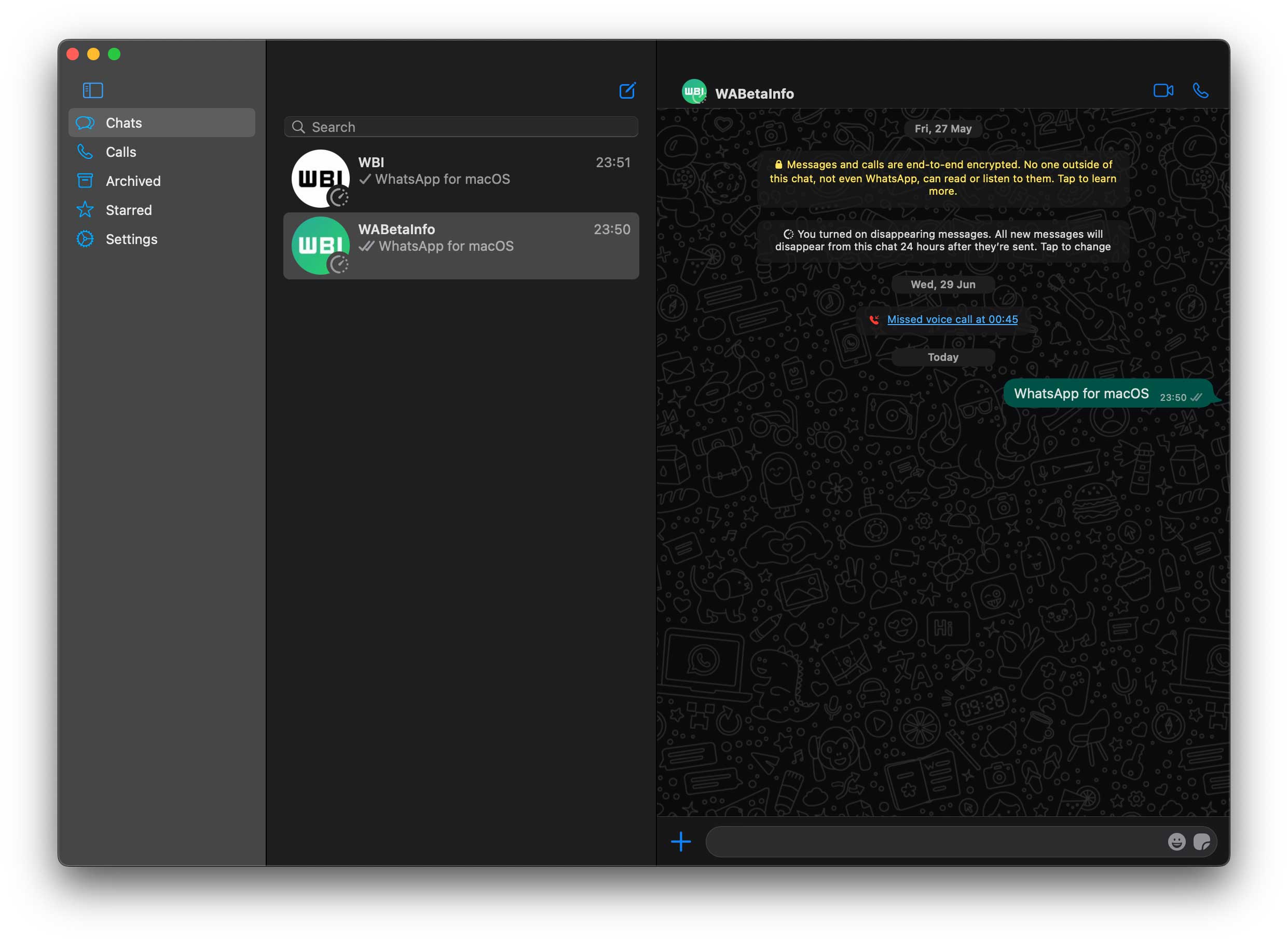 WhatsApp testa la versione Mac con supporto nativo per Apple Silicon