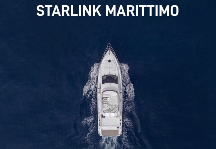 Starlink Marittimo per le barche costa 5000 dollari al mese