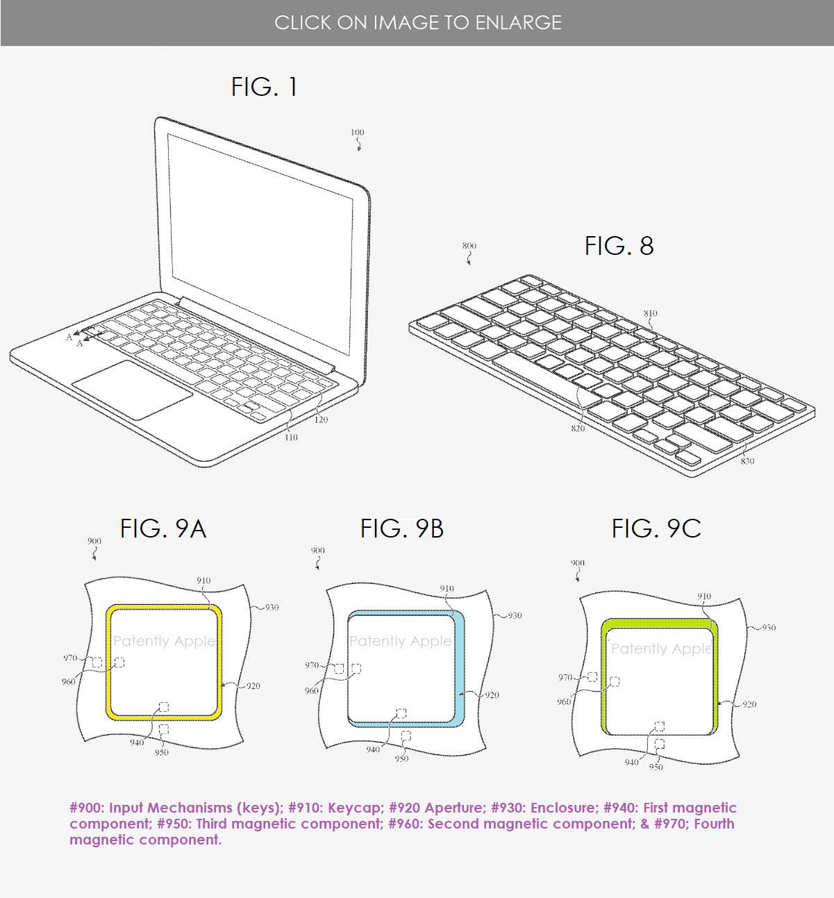 Apple ha brevettato una tastiera regolabile dinamicamente Apple ha brevettato una tastiera regolabile dinamicamente