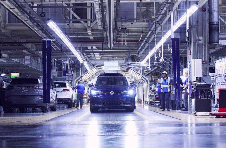 Volkswagen avvia la produzione statunitense dell’elettrica ID.4 nel Tennessee