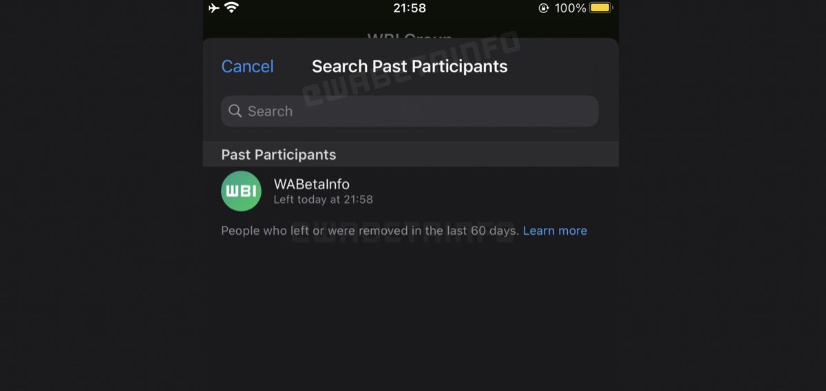 WhatsApp per iOS mostrerà presto gli ex partecipanti ad una chat di gruppo