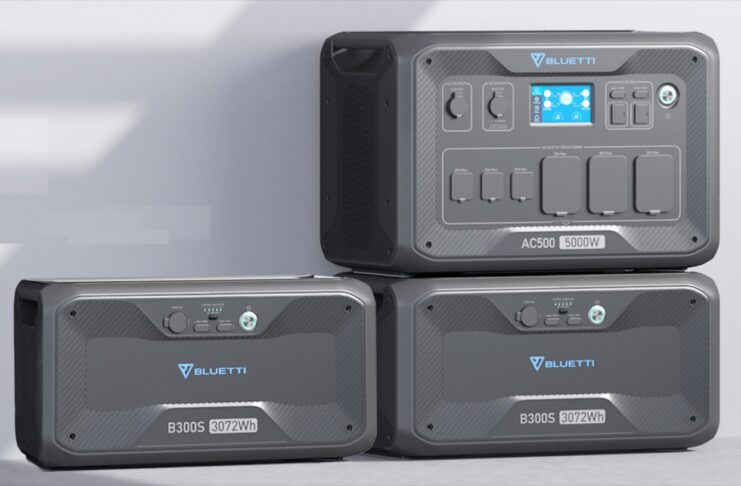 BLUETTI AC500 + B300S, il sistema di accumulo di energia solare modulare