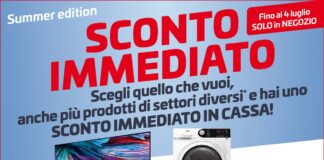 Da Comet fino a 500€ di Sconto Immediato nei negozi