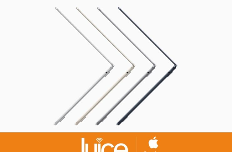 Da Juice MacBook Air M2 si prenota da 41,27€ al mese con JuiceEvolution