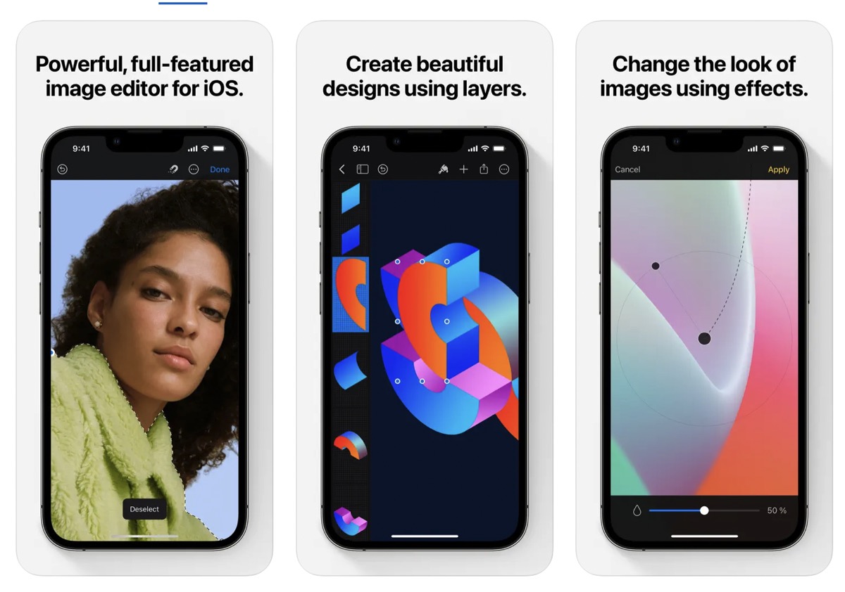 Pixelmator cambia design e non solo su iPhone e iPad