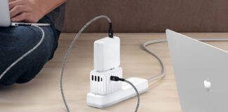 Viaggiare leggeri con l’adattatore prese internazionali e alimentatore fino a 61W oggi in sconto