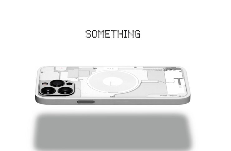 iPhone somiglia a Nothing con la skin Dbrand