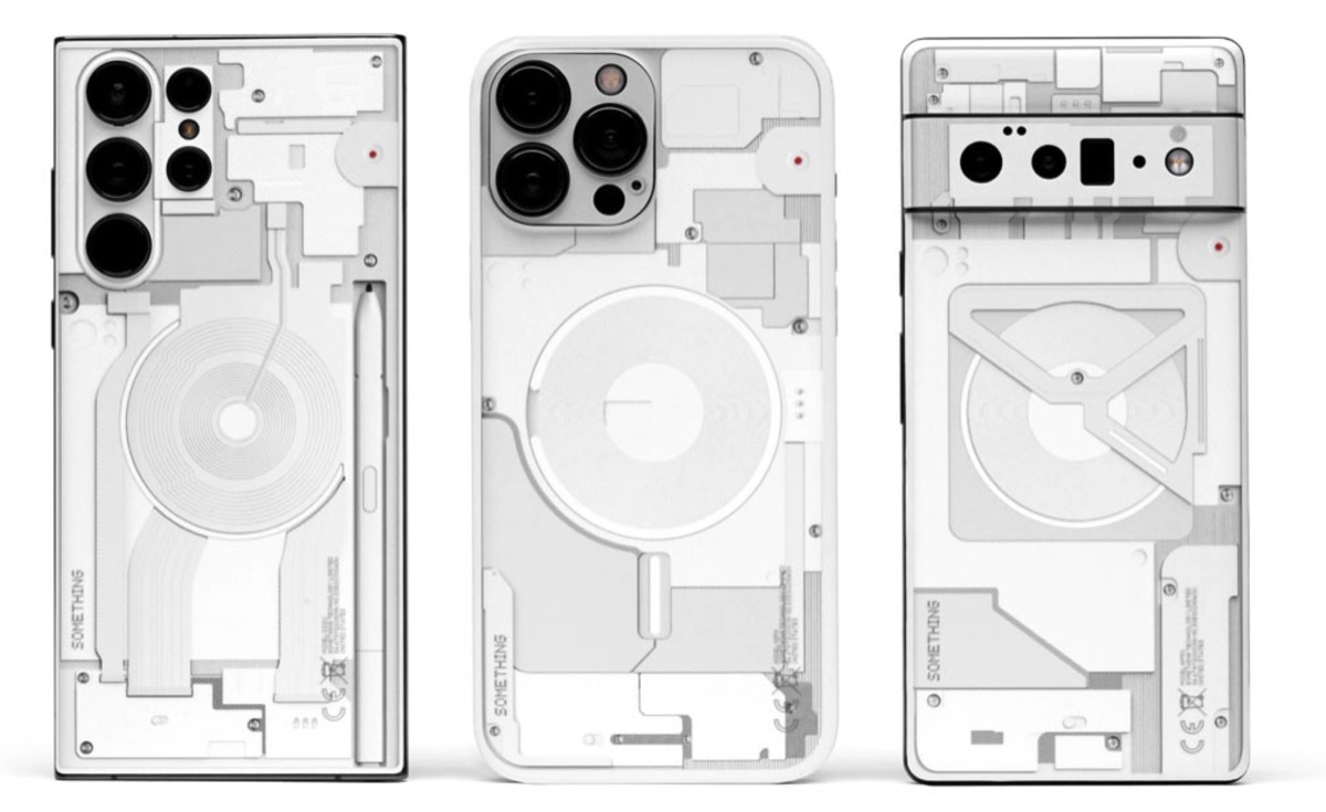 iPhone somiglia a Nothing con la skin Dbrand