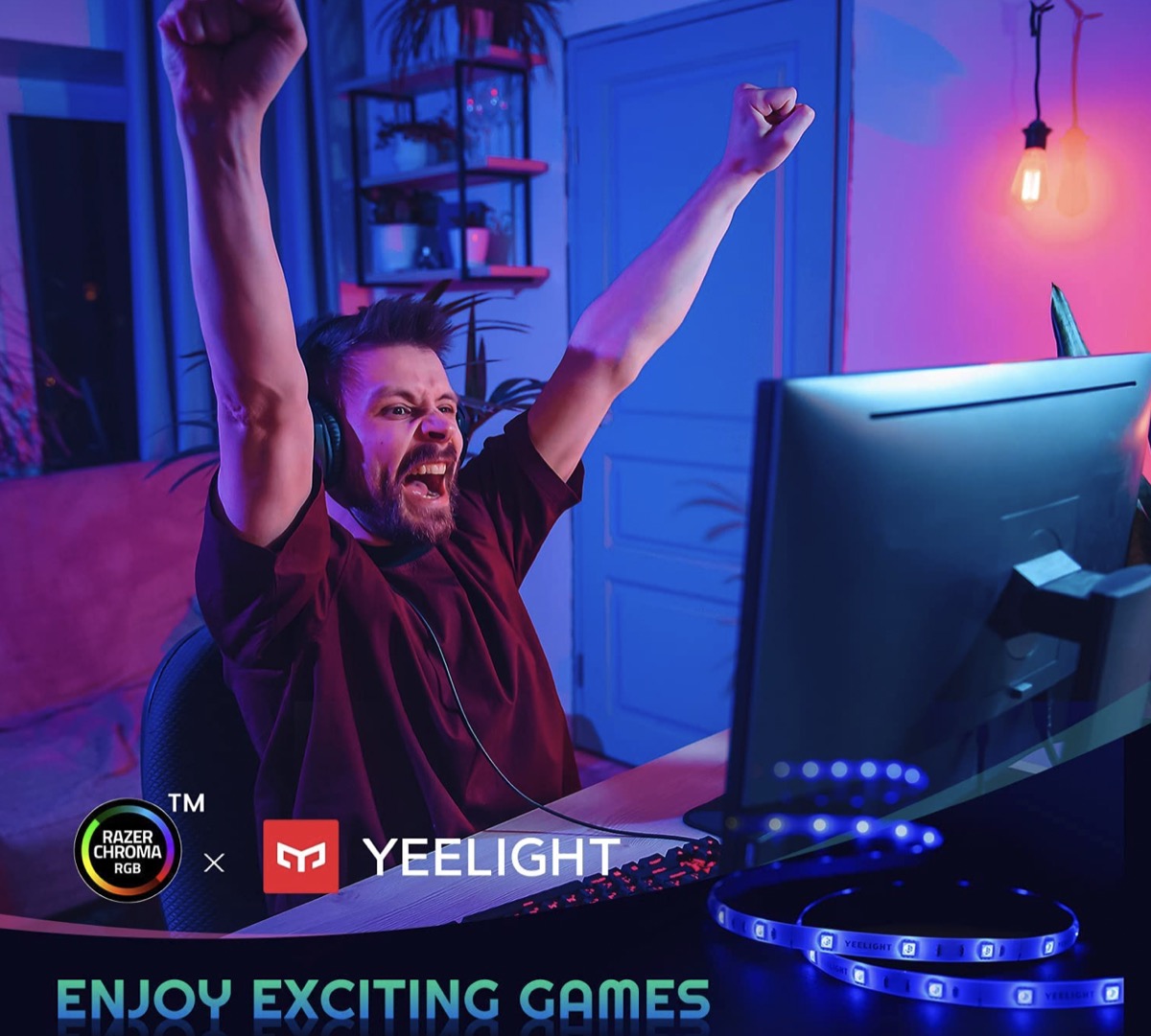 Striscia led RGB YEELIGHT 2 metri, solo 19 euro su Amazon Striscia led RGB YEELIGHT 2 metri, solo 19 euro su Amazon