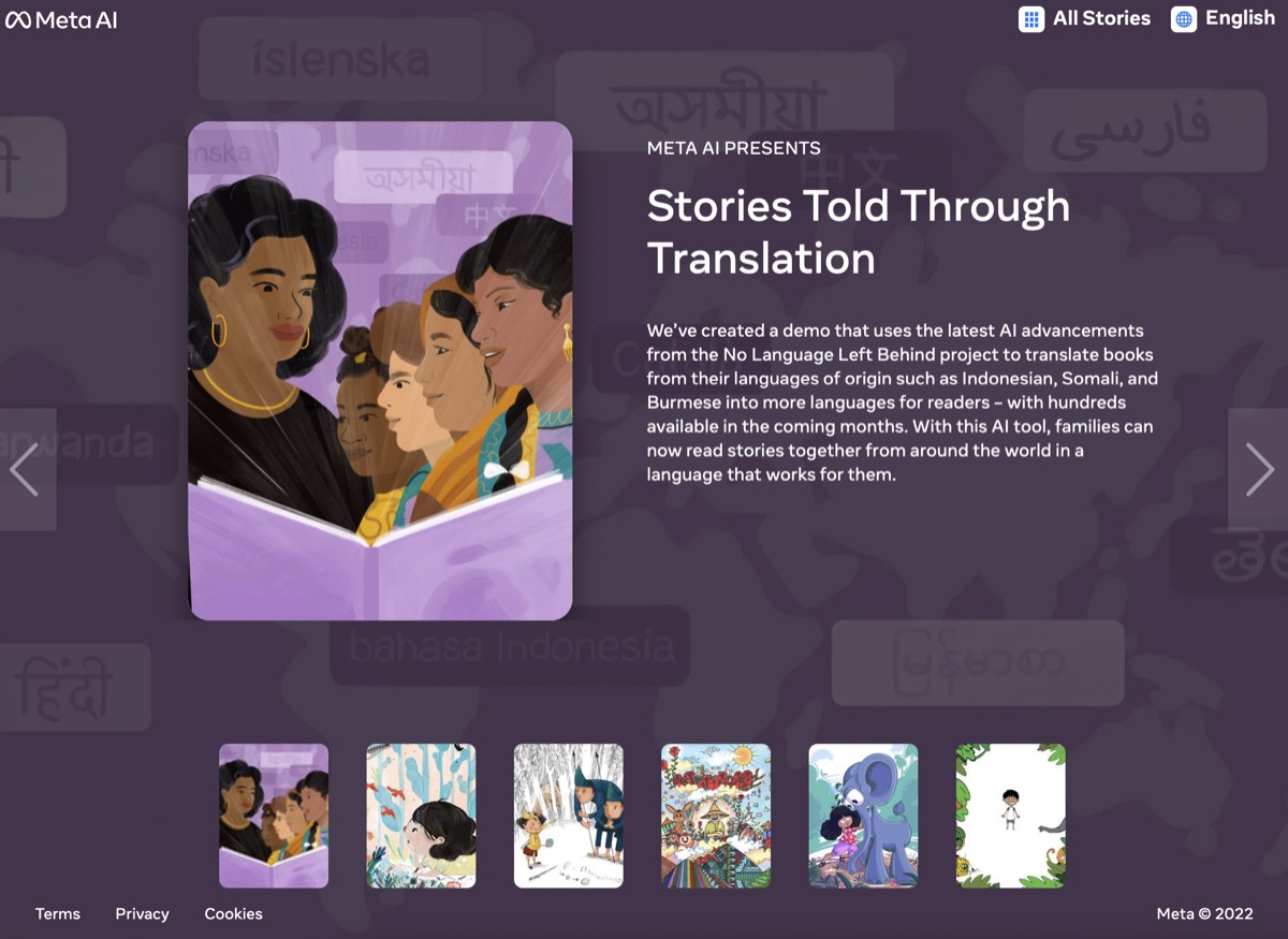 L’ultima IA di Meta può tradurre 200 lingue in tempo reale L’ultima IA di Meta può tradurre 200 lingue in tempo reale