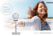 Korona 81010 è il grande ventilatore ripiegabile, a batteria con USB e con ring LED Korona 81010 il ventilatore estensibile a batteria costa solo 59 euro su Amazon