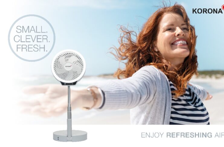 Korona 81010 il ventilatore estensibile a batteria costa solo 59 euro su Amazon
