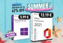 Super offerta su licenza Windows 10, parte da 5,99 euro Super offerta su licenza Windows 10, parte da 5,99 euro