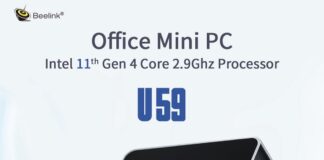 Beelink U59, il Mini PC con Windows 11 Mini PC e Intel 11th Gen da 230 euro