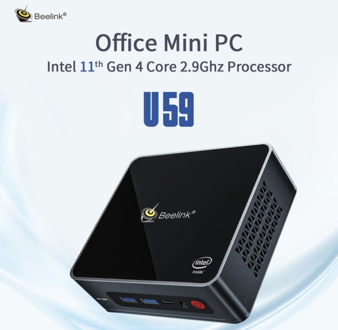 Beelink U59, il Mini PC con Windows 11 Mini PC e Intel 11th Gen da 230 euro