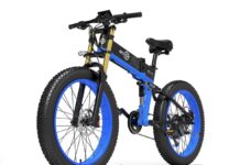 Bezior X Plus, la mountain bike elettrica pieghevole con motore da 1500 W Bezior X Plus Electric Mountain Folding Bike