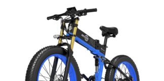 Bezior X Plus Electric Mountain Folding Bike
