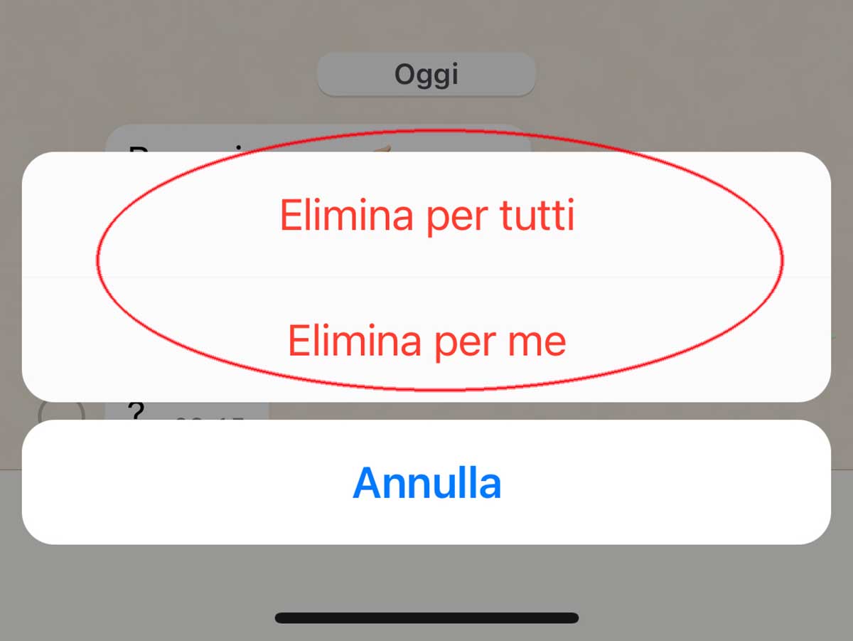 WhatsApp, ora due giorni di tempo per eliminare un messaggio per tutti