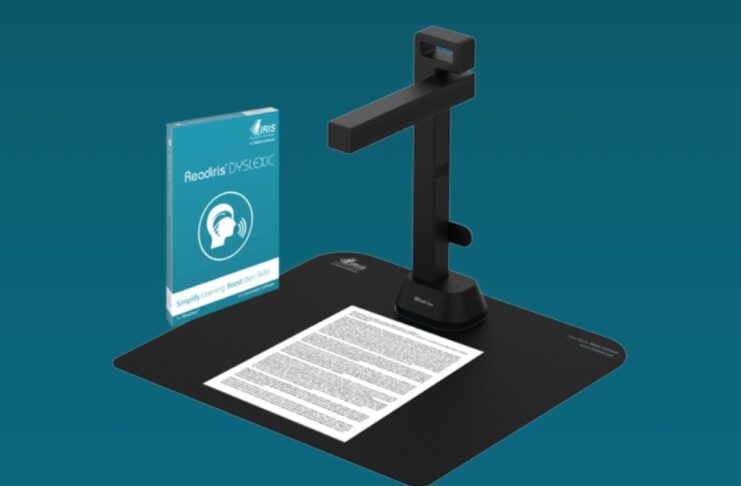 IRISscan Desk 6 Pro Dyslexic semplifica la vita alle persone dislessiche