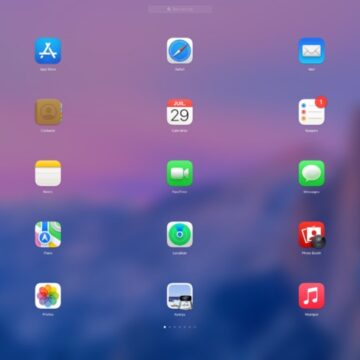 macOS, come aumentare o diminuire righe e colonne nel Launchpad