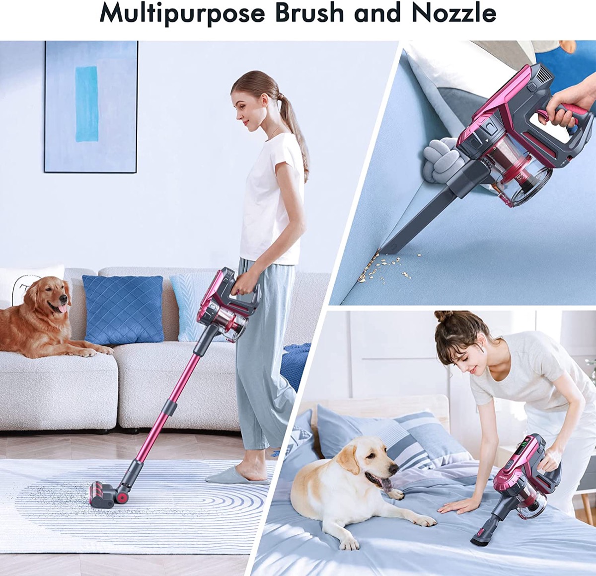 Lubluelu TPH06, l’aspirapolvere verticale per la casa con 30 euro di sconto su Amazon Lubluelu TPH06, l’aspirapolvere verticale per la casa con 30 euro di sconto su Amazon