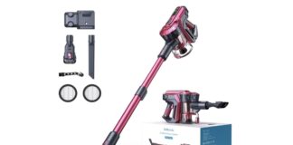 Lubluelu TPH06, l’aspirapolvere verticale per la casa con 30 euro di sconto su Amazon