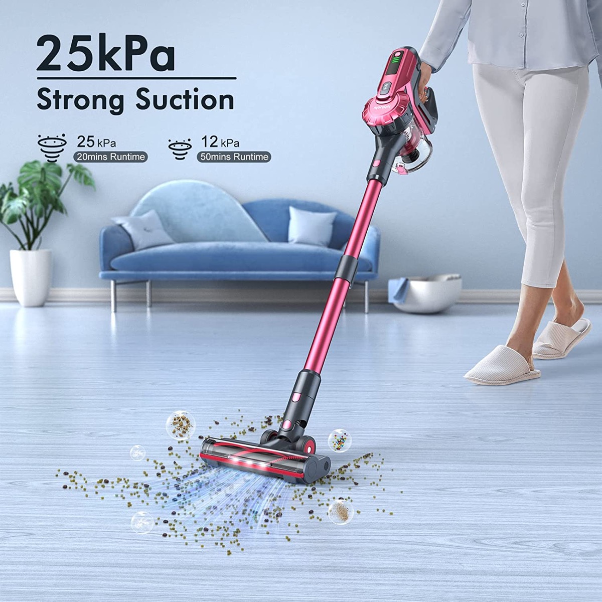 Lubluelu TPH06, l’aspirapolvere verticale per la casa con 30 euro di sconto su Amazon Lubluelu TPH06, l’aspirapolvere verticale per la casa con 30 euro di sconto su Amazon