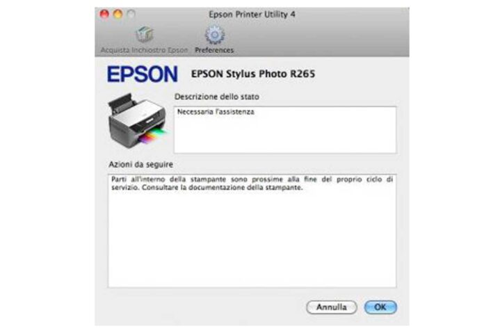 Fight To Repair critica Epson per il contatore che blocca la stampa dopo un certo numero di copie