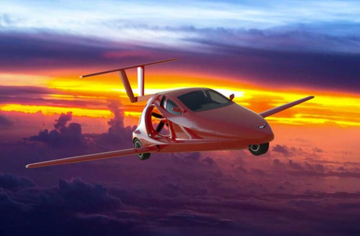 L’auto volante Switchblade pronta al decollo