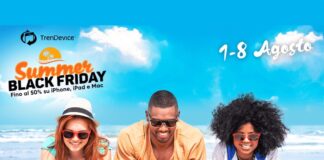 Summer Black Friday TrenDevice, fino a -50% di sconto su iPhone, iPad e Mac