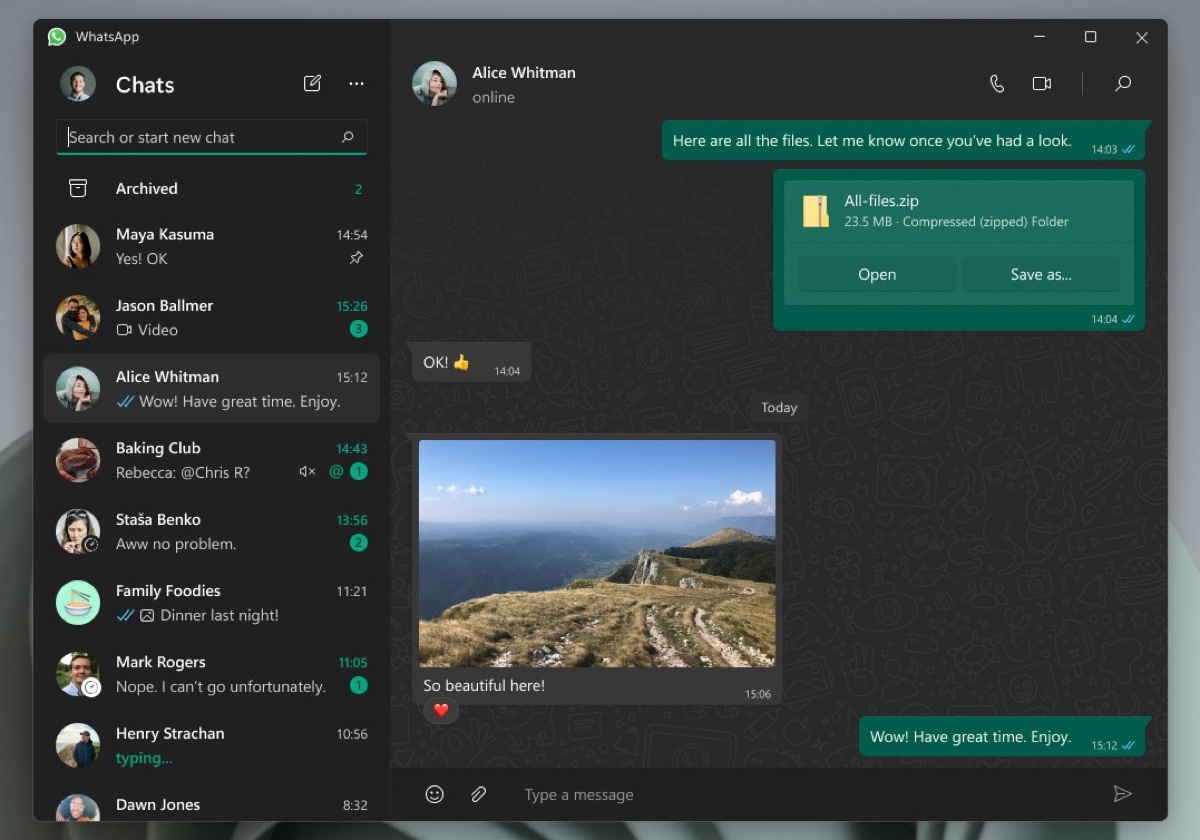 WhatsApp lancia l’app nativa per Windows, per Mac è in arrivo