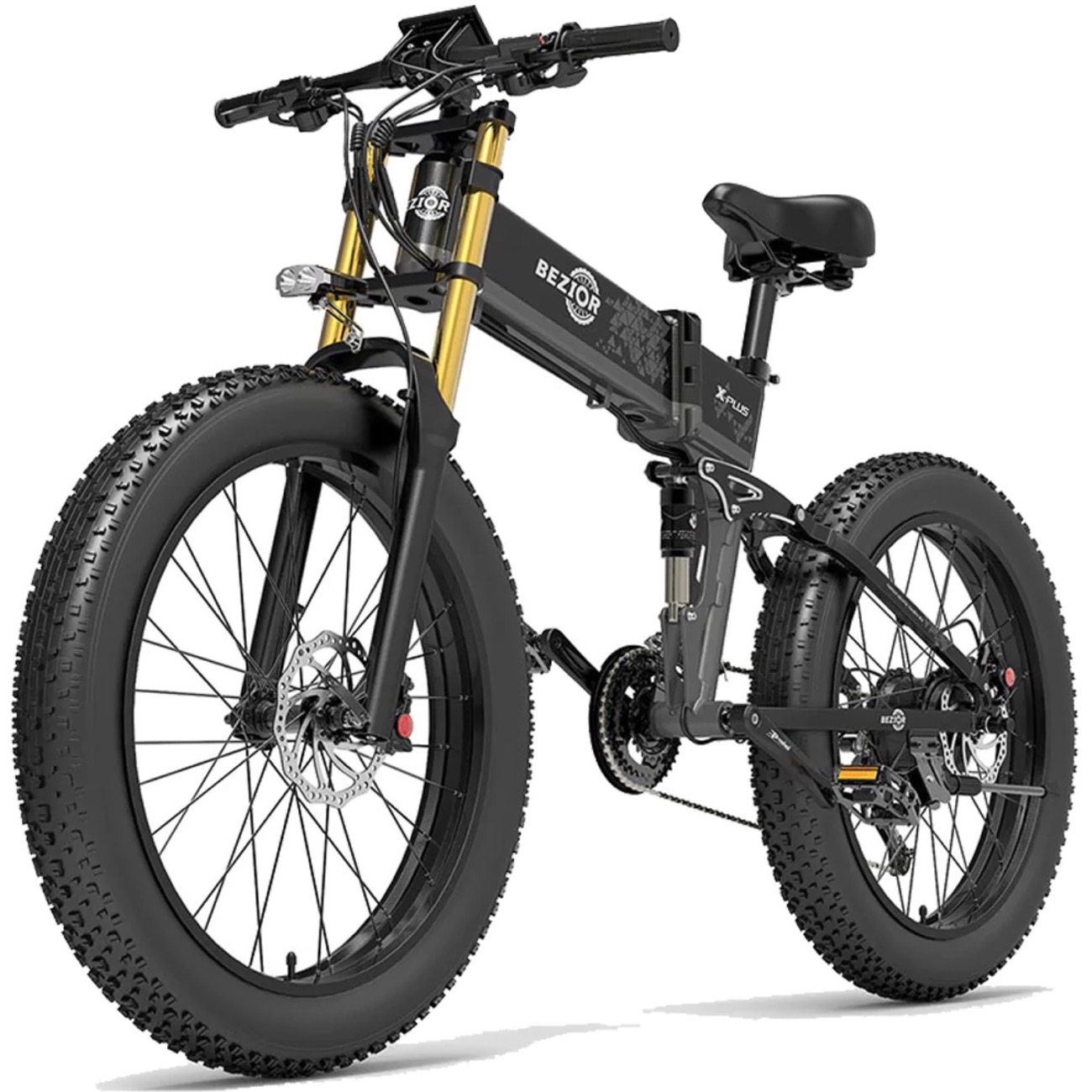 La bici elettrica Bezior X Plus sembra una naked