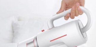 Deerma CM1900, aspirapolvere senza fili con luce UV