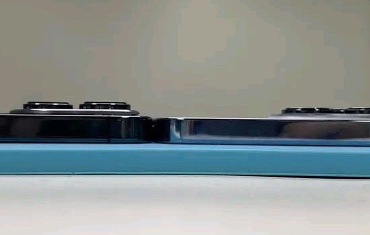 iPhone 14 Pro Max, una foto mostra il blocco fotocamere gigante