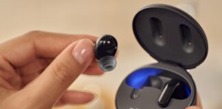 LG Tone Free T90 offrono tracciamento della testa Dolby