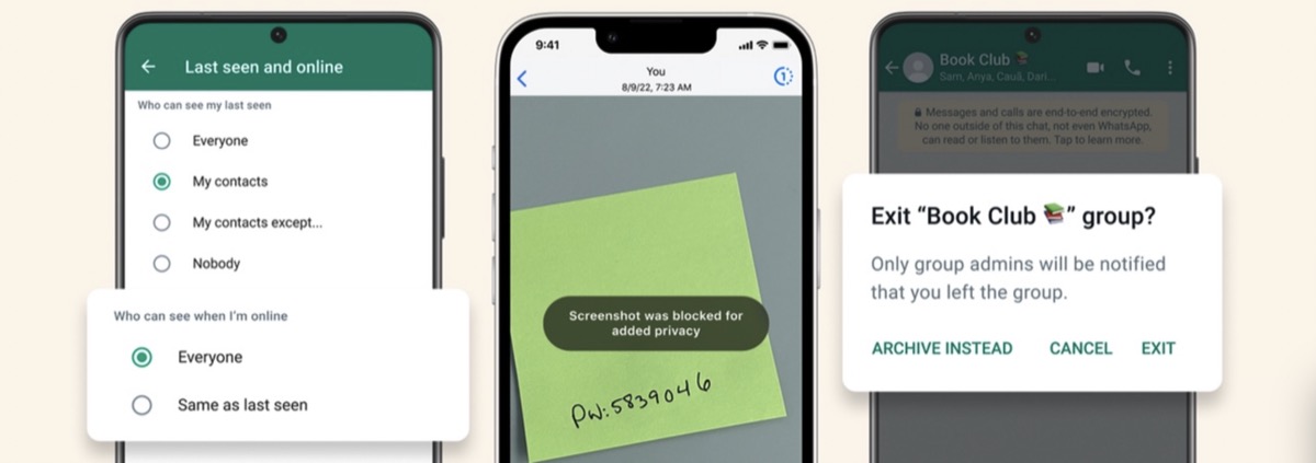 Privacy WhatsApp, ecco tre novità in arrivo
