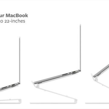 Il supporto Curve Flex per MacBook è una gru