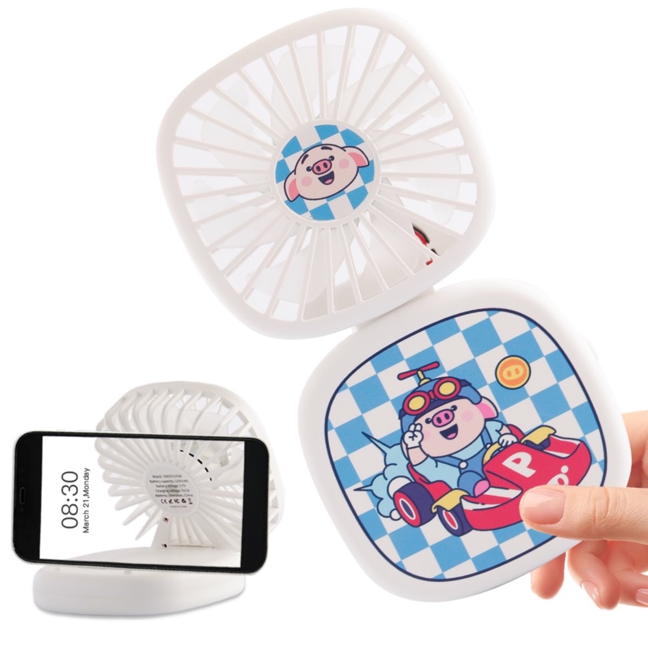 Ventilatore portatile INXDOLHOM, ed è fresco ovunque